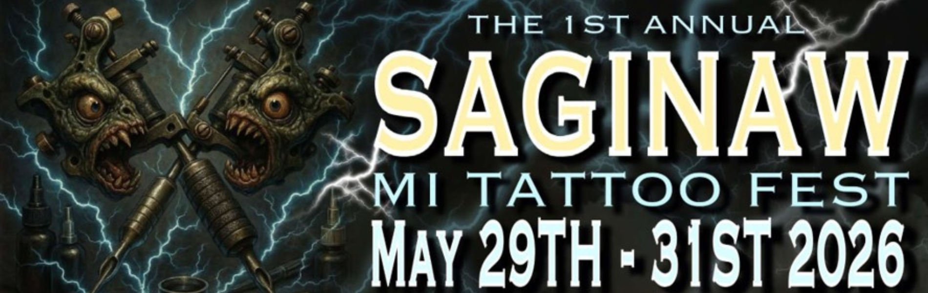 Saginaw Tattoo Festival May 29-31 Dow Event Center