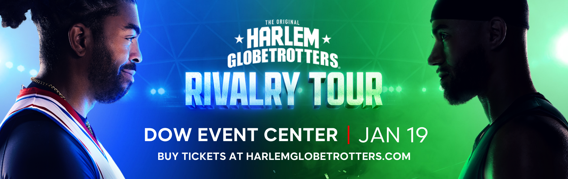 Harlem Globetrotters: The Rivalry Tour, Dow Event Center, January 19